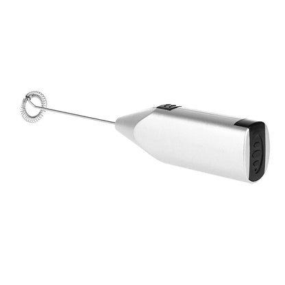 Electric Mini Milk Frother Handheld Whisk Egg Beater for Coffee Kitchen