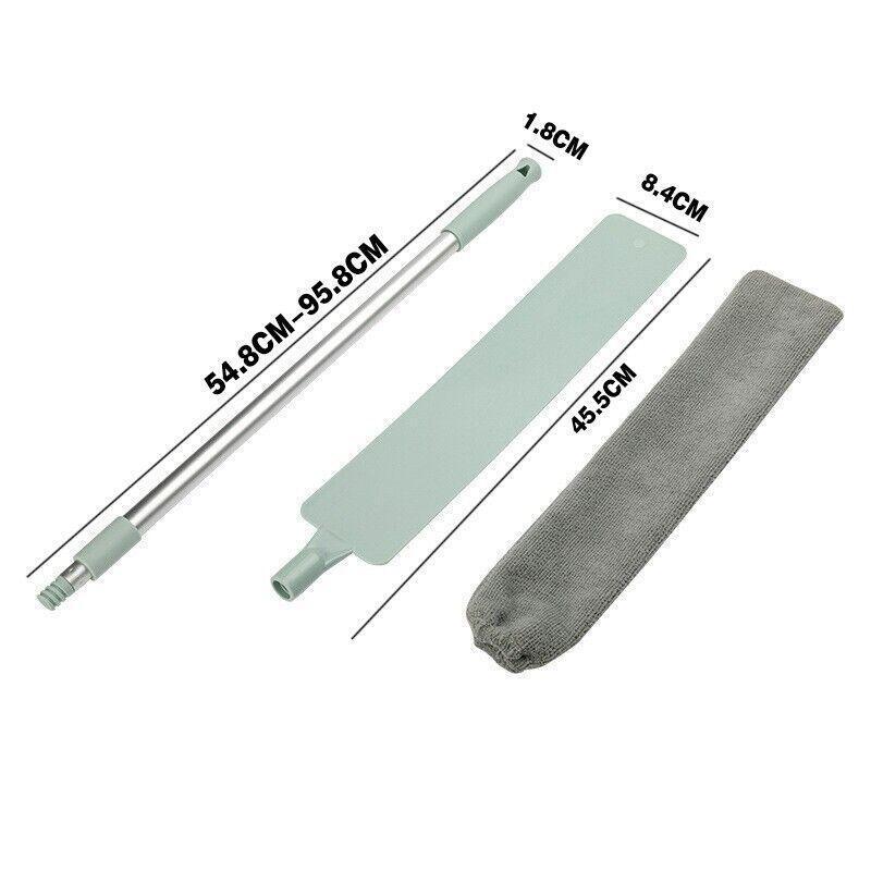 Retractable Gap Dust Cleaner Long Handle Flexible Gap Dust Mops For Sofa Bed AU