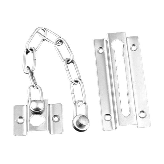 Stainless Steel Security Door Chain Lock Guard Latch Fastener