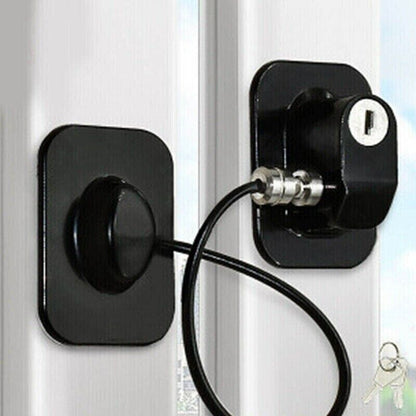 Refrigerator Lock Fridge Cabinet Child Safety Window Door Drawer Latches w/ Keys