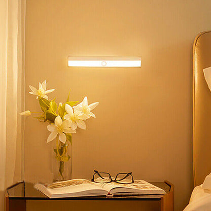 LED Motion Sensor Night Light PIR Cordless Closet Stair Lamp