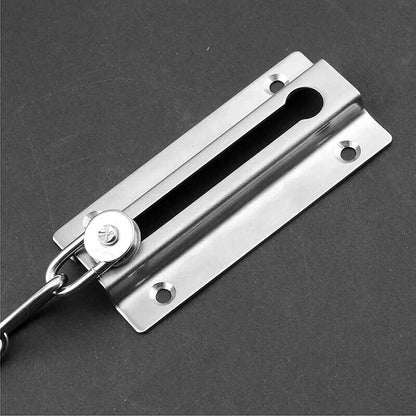 Stainless Steel Security Door Chain Lock Guard Latch Fastener