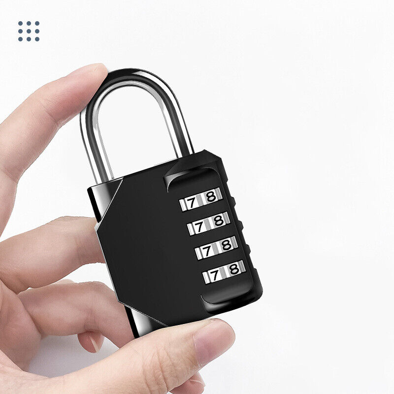 Combination-Lock 4 Digit Outdoor Waterproof Padlock,Gate,Locker,Hasp Number Lock