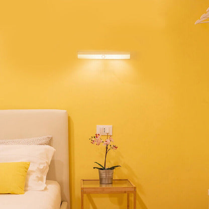 LED Motion Sensor Night Light PIR Cordless Closet Stair Lamp