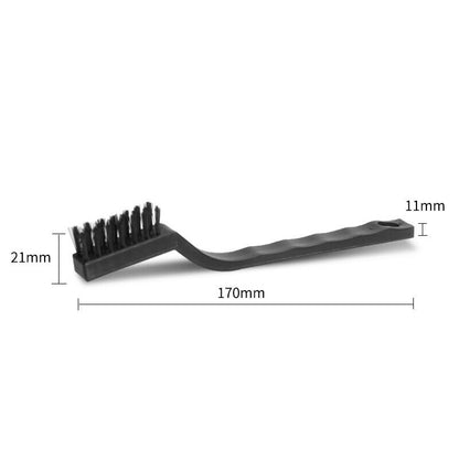 6 PCS Small Wire Durable Brush Set Steel Cleaning Brushes Brass Metal Tools AU