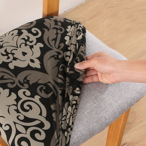 Stretch Dining Chair Seat Covers Removable Seat Cushion Slipcovers Protector AU