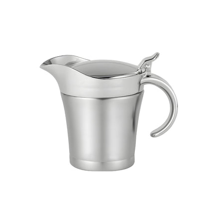 Stainless Steel Steak Sauce Pot Sauce Seasoning Pot Small for Gravy Kitchen