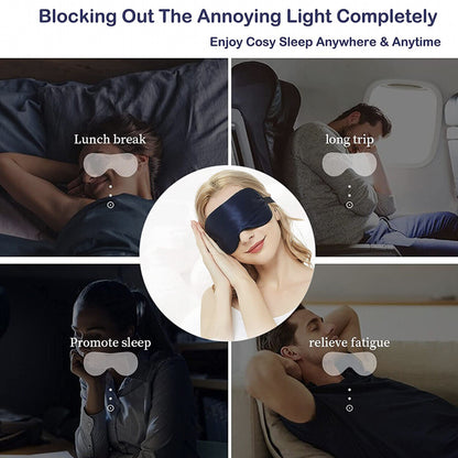 Imitation Silk Sleep Eye Mask in Multiple Options – Product View 10