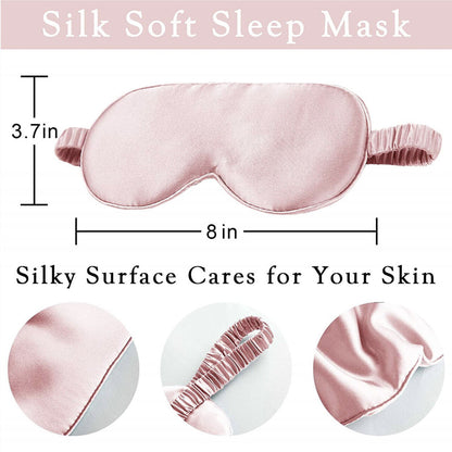 Imitation Silk Sleep Eye Mask in Multiple Options – Product View 9