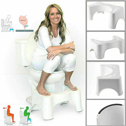 1X Sit and Squat Squatty Potty Stool ECO NON-SLIP Toilet Stools Healthy AU Stock