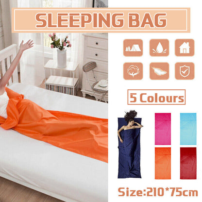 Silky Sleeping Bag Liner for Camping Hiking Hostel Travel Sheet
