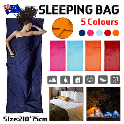 Silky Sleeping Bag Liner for Camping Hiking Hostel Travel Sheet