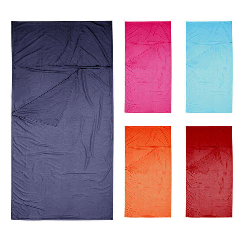 Silky Sleeping Bag Liner for Camping Hiking Hostel Travel Sheet