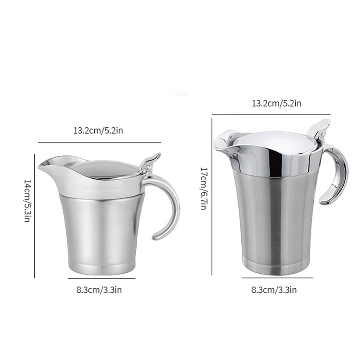 Stainless Steel Steak Sauce Pot Sauce Seasoning Pot Small for Gravy Kitchen