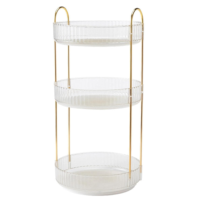 Rotating Cosmetic Organiser Home Storage Shelf Box for Makeup and Beauty Product