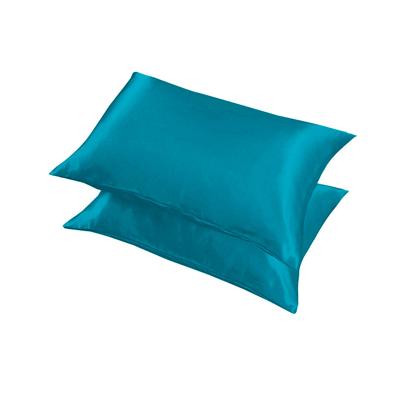 2X Satin Pillow Case Bedroom Pillowcase Cushion Covers Home Decor Luxury Slip AU