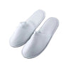 50 Pairs Slippers with Closed Toe Design — White