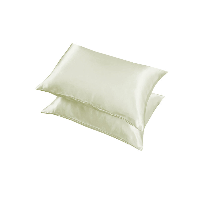 2X Satin Pillow Case Bedroom Pillowcase Cushion Covers Home Decor Luxury Slip AU