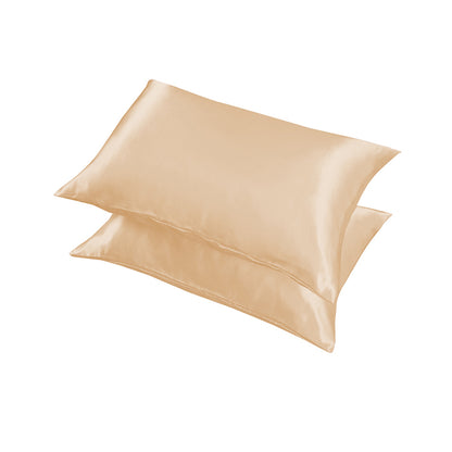 2X Satin Pillow Case Bedroom Pillowcase Cushion Covers Home Decor Luxury Slip AU