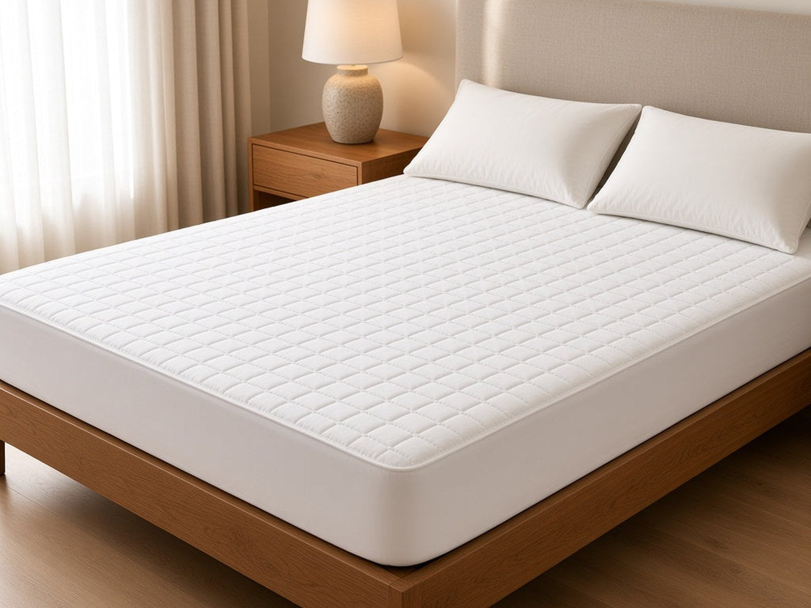 Hotel mattress protector